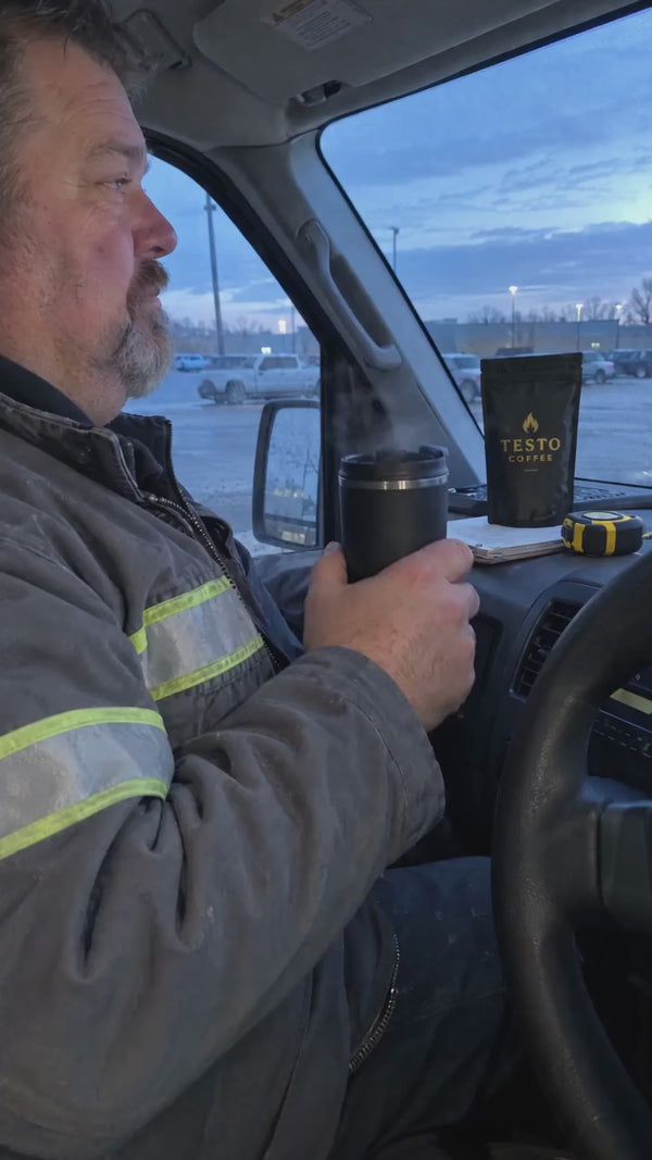 Testo Coffee clip: gut